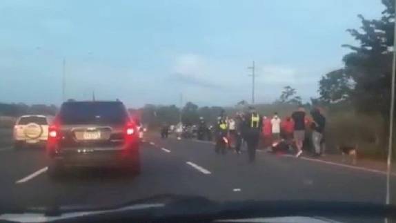 Policía fallece en accidente en la Autopista Arraiján - La Chorrera