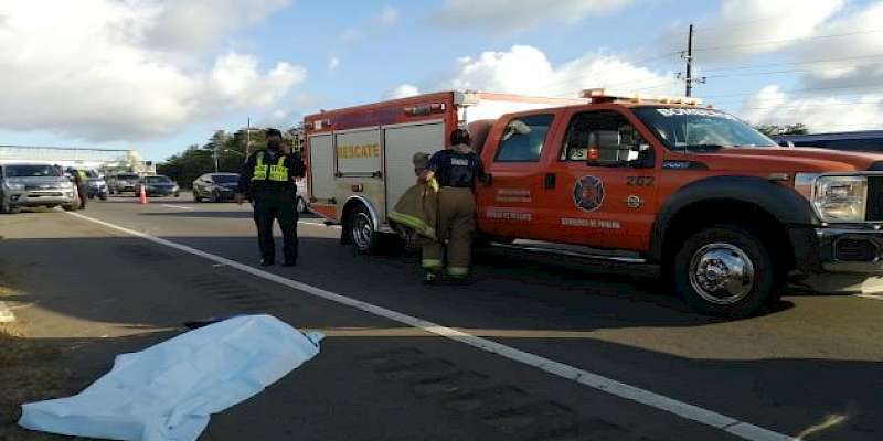 Ciclista fallece en un incidente de tránsito en Chiriquí