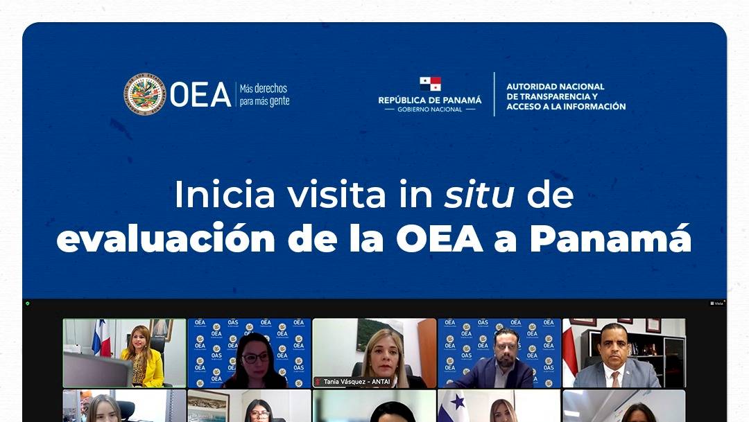 Inicia visita in situ de evaluación de la OEA a Panamá