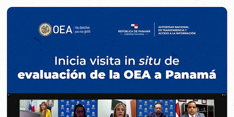 Inicia visita in situ de evaluación de la OEA a Panamá