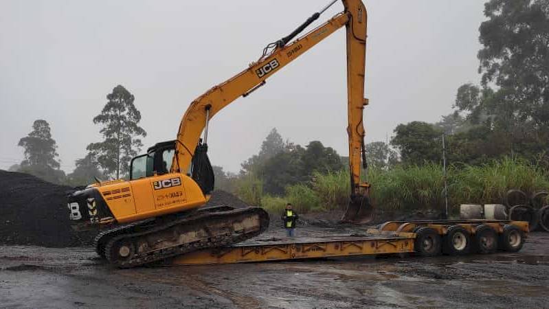 El MOP se mantiene atendiendo puntos afectados en la provincia de Chiriquí tras el paso de la onda tropical Julia