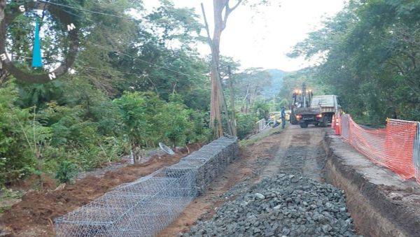 MOP atiende puntos afectados en las provincias de Los Santos y Coclé