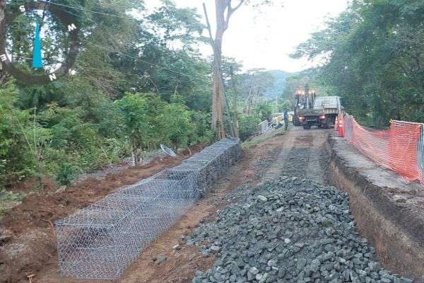 MOP atiende puntos afectados en las provincias de Los Santos y Coclé