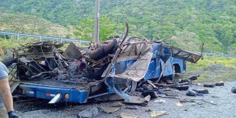 Aumentan a 42 las víctimas por el accidente de tránsito en Gualaca en Chiriquí