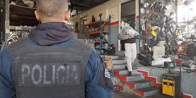 Le caen a organización criminal dedicada al hurto de autos