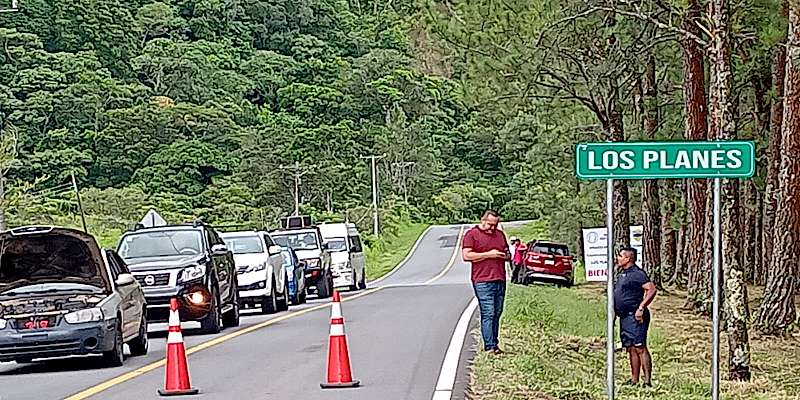 Realizan diligencia de recreación en caso de accidente en Los Planes de Gualaca