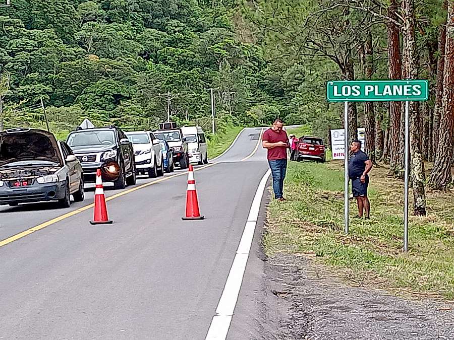 Realizan diligencia de recreación en caso de accidente en Los Planes de Gualaca