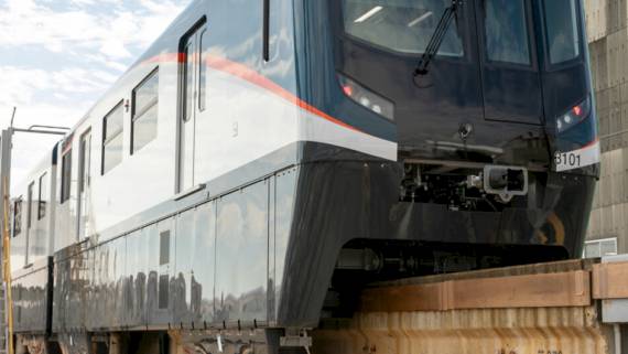 Primer tren de Línea 3 se encuentra en fase de pruebas en fábrica de Japón