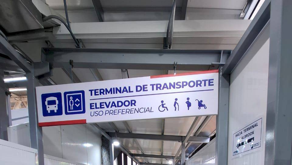 Metro de Panamá habilita cambios temporales para la movilidad de los usuarios en la estación Albrook