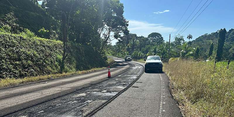 Avanza rehabilitación de la vía Rambala – Almirante en Bocas del Toro