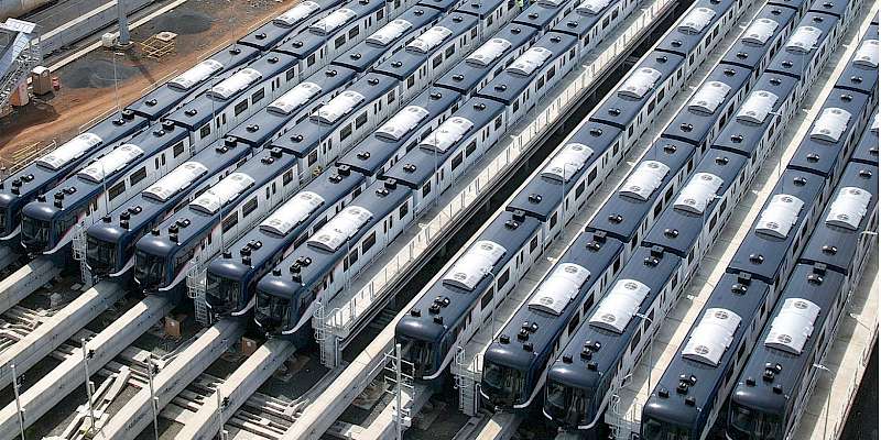 Metro anuncia traslado del tres #26 de la Línea 3