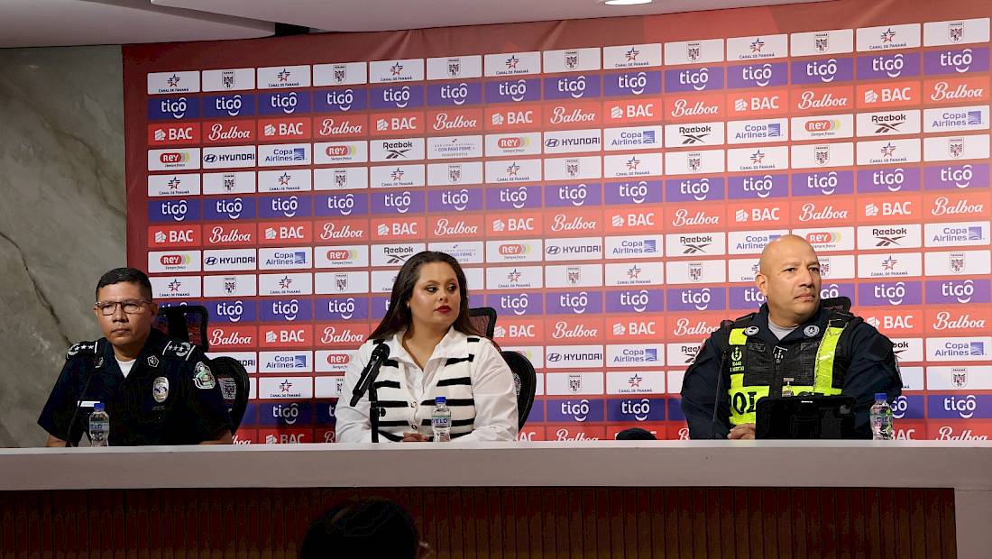 Policía Nacional moviliza dispositivo de seguridad para el partido Panamá contra El Salvador