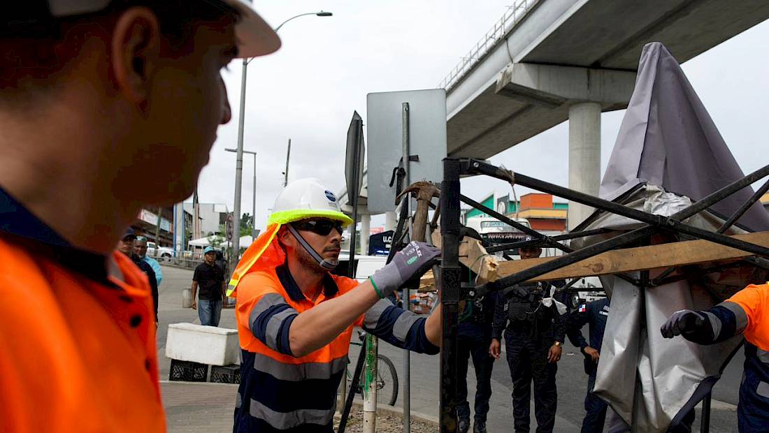 Metro de Panamá continua con la recuperación de espacios públicos